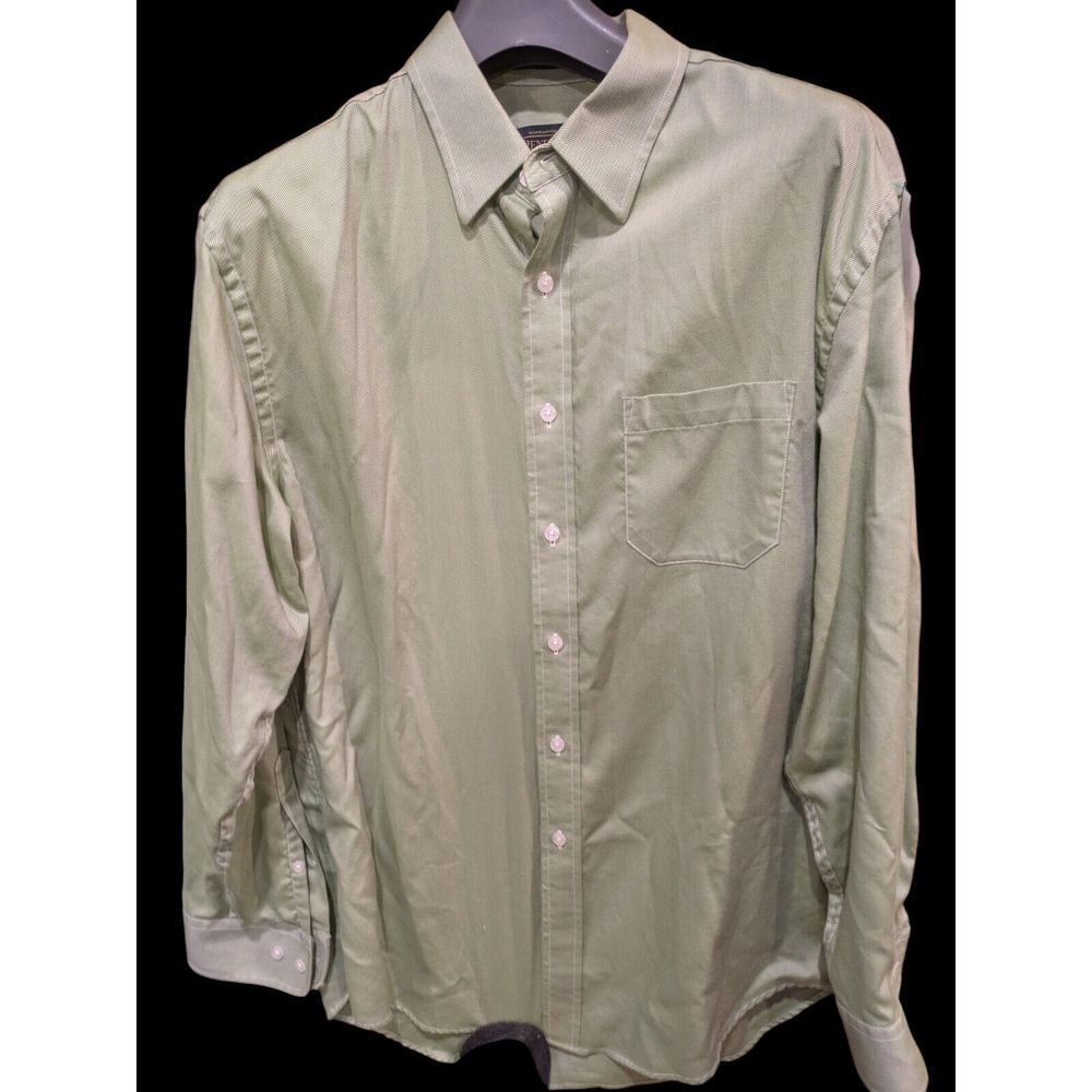 Men's Pendleton Bridgeport Button‎ Up Long Sleeve Cotton Shirt Large